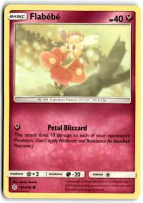 2019 Sun & Moon - Cosmic Eclipse Flabébé b Basic/Common #150
