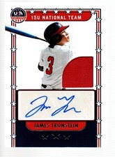 2024 USA Stars & Stripes 15U Nat'l Team Auto Jersey #NTS-JT James Tronstein /199