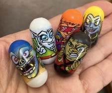 2004 MIGHTY BEANZ CRAZEE JUMPING BEANS BY JA-RU SET OF 5