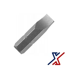 9/32" Slotted, Flat Driver Bit, 1" Long by X1 Tools (3 Bits to 48 Bits)