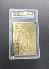 1995 Emmitt Smith 23k Gold Dallas Cowboys WCG GEM-MT 10 
