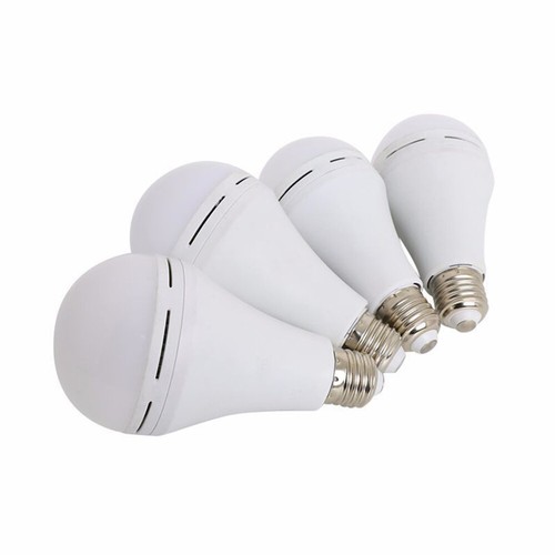 4 Pack Rechargeable Emergency Light Bulbs, Battery Powered LED Light Bulb 6000K - Picture 11 of 12