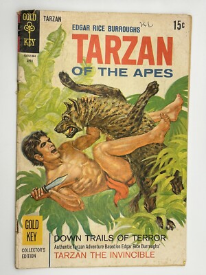 Tarzan # 183 (1969) VG 4.0 Gold Key Comics Silver Age Comic Book Jungle