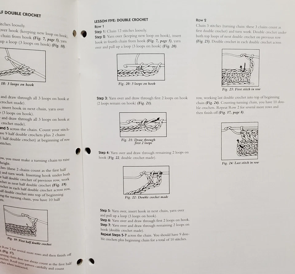 Patrones básicos de ganchillo afganos y puntada única de Leisure Arts Foto 4 de 4
