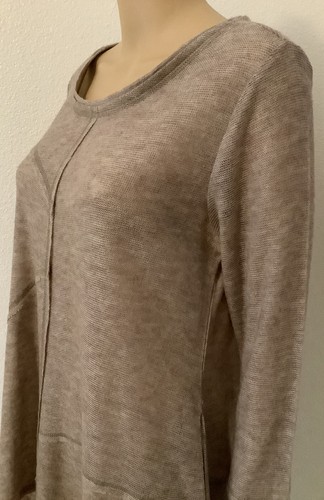 Top de punto túnica de pared monoReno talla M para mujer bolsillos laterales - Imagen 6 de 11