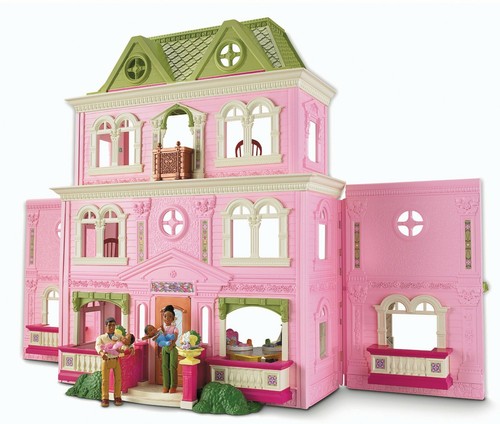 FISHER PRICE LOVING FAMILY GRAND DOLLHOUSE & ACC SETS TOYRUS EXCLUSIVE NIB - Picture 2 of 33