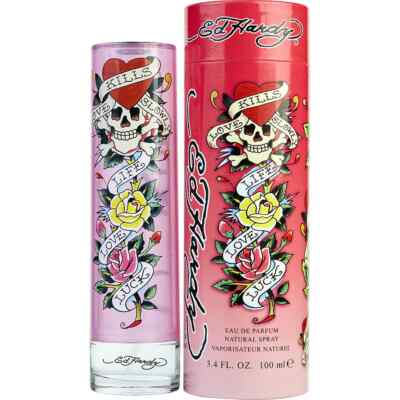 Ed Hardy By Christian Audigier Women 3.4 oz 100 ml Eau De Parfum Spray NIB