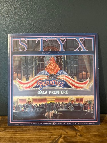STYX 'Paradise Theater' Vinyl Record - 1980 - SP-3719