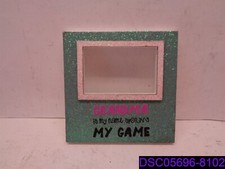 New Scratched NO GLASS/BACK Qty  2: Grandma Is My Name 4x6 Glitter Photo Frame