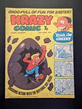 Krazy Comic 16th April 1977, FREE UK POSTAGE