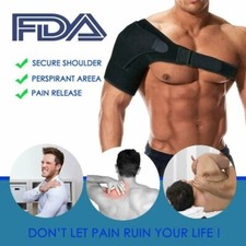 Adjustable Compression Shoulder Brace Support Injury Prevent Sprain Soreness New