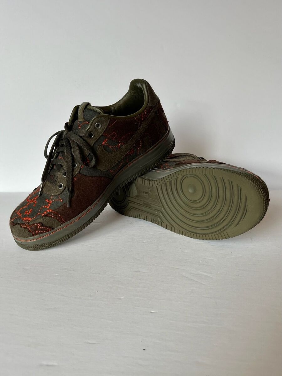 Lightly Worn NIKE Air Force 1 Supreme Tz Low MAHARAM Moss Lightly Worn NIKE Air Force 1 Supreme Tz Low MAHARAM Moss