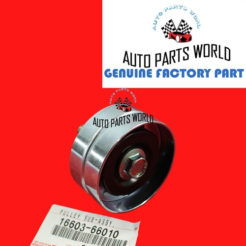 GENUINE OEM TOYOTA LAND CRUISER LEXUS LX450 DRIVE BELT IDLER PULLEY