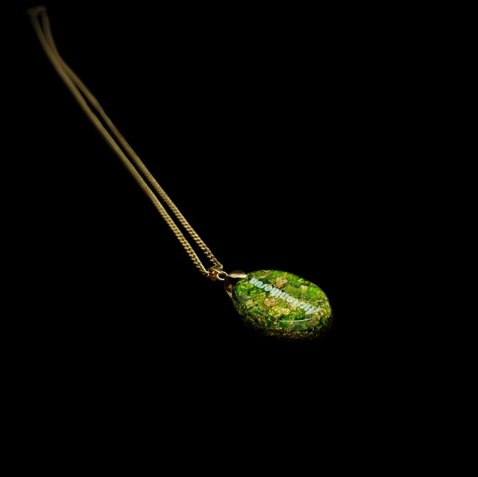 Orgonit Amulett "Spring" Opal Anhänger │Spirituelles Amulett │ Grüne Edelsteine - Bild 4 von 4