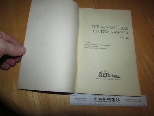 The Adventures of Tom Sawyer - Cliff's Notes Incorporated - 1964 - 第 2/7 張圖片