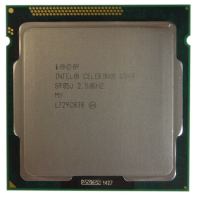 CPU Intel Dual Core 2.5 GHZ SR05J Sockel 1155 Celeron G540 38039716 + NEU