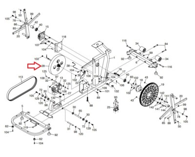 NordicTrack Elite Elliptical Generator Magnetic