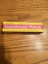 Simichrome Polish 1.76 oz Happich Metal Polishing Paste NOS