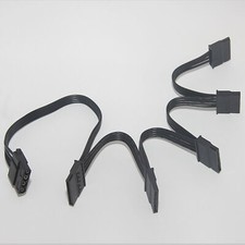 4pin IDE 1 to 5 SATA 15Pin Hard Drive Power Supply Splitter Cable Cord Line Kit