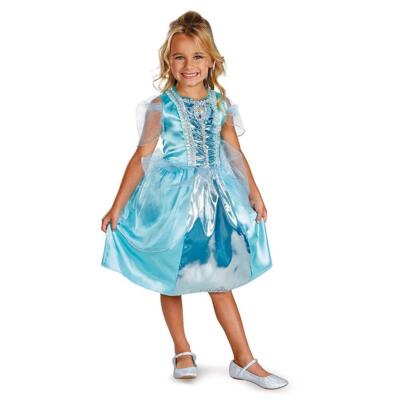 chinese dress ladies Cinderella Blue Gown