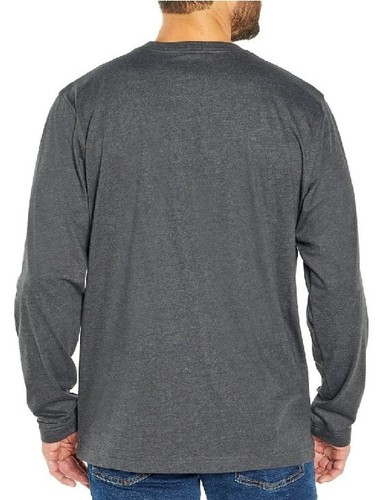 Eddie Bauer Men's Crewneck Graphic Tee Long Sleeve T-Shirt Large Gray - Bild 2 von 5