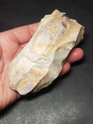 Kern geschliffener Feuerstein Dordogne Frankreich 12cm Neolithikum Schliff Feuerstein Neolithikum selten