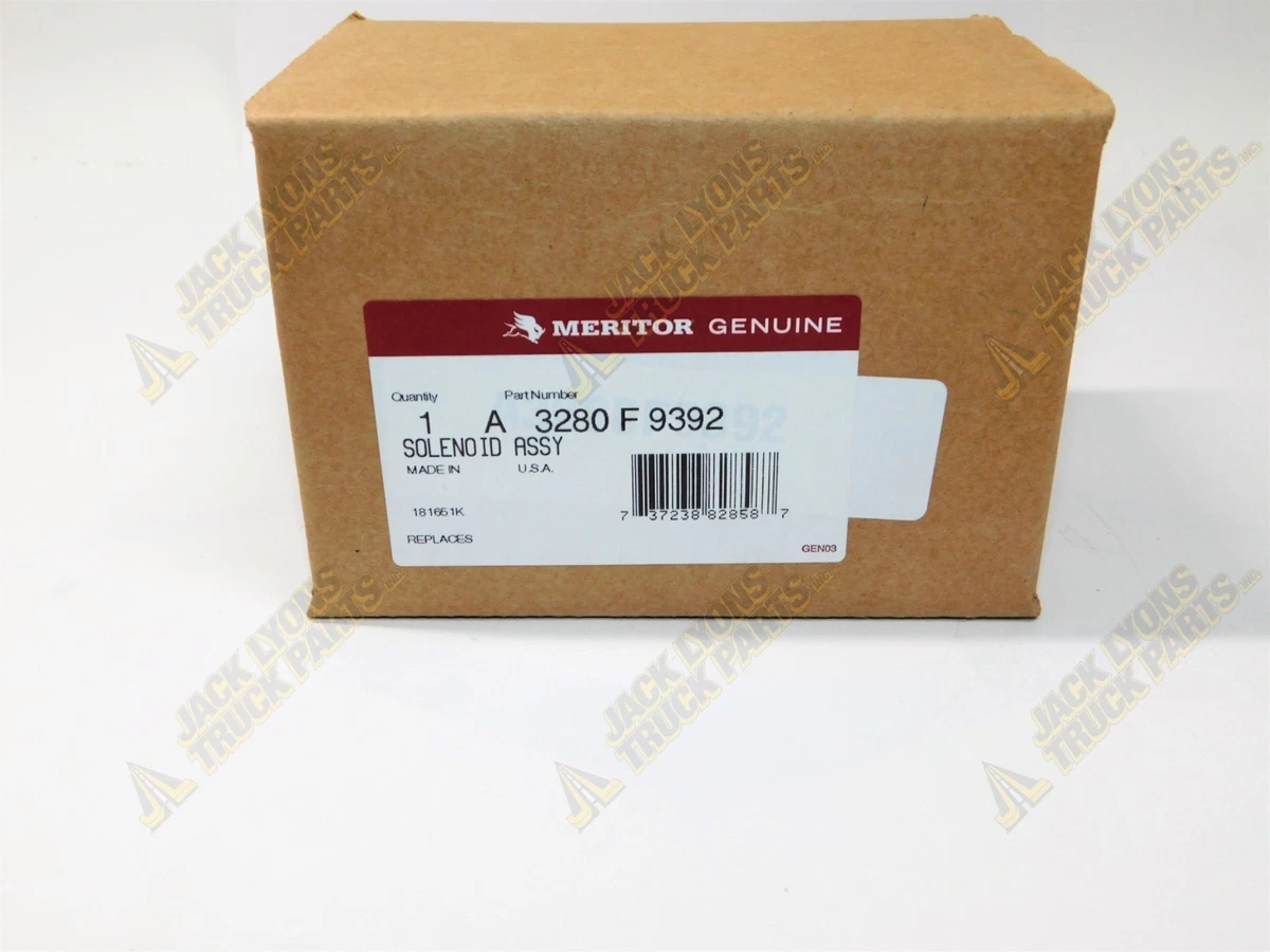 A3280F9392 New Meritor Rockwell Transmission Solenoid - OEM | eBay 