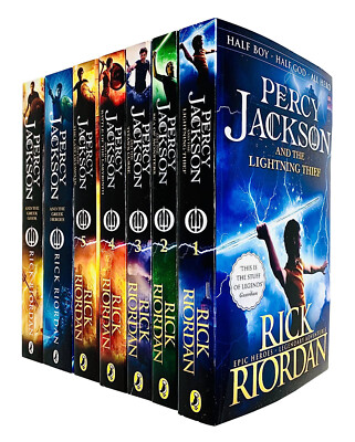 Percy Jackson Series Books 1 - 7 Collection Set by Rick Riordan