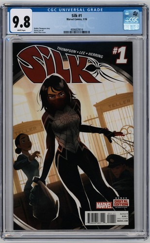Silk #1 CGC 9.8 NM/M White Pages