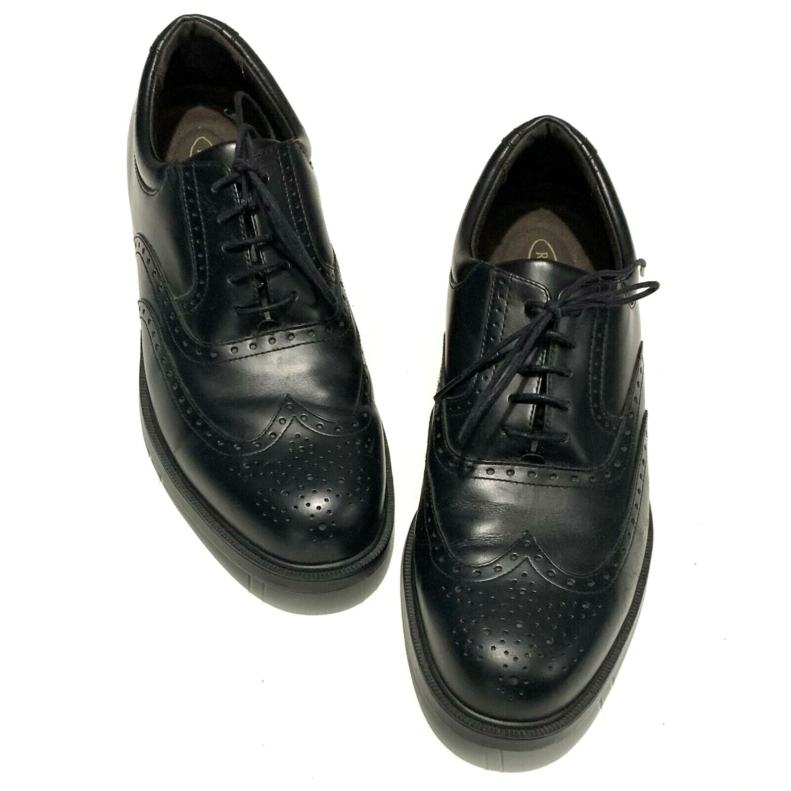 Rockport Mens Size 10 M Black Leather 