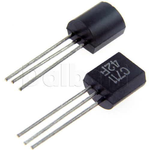 20 PCS MPS5179 ZETEX RF Small Signal Bipolar Transistor – NPN TO-92, 0.05A
