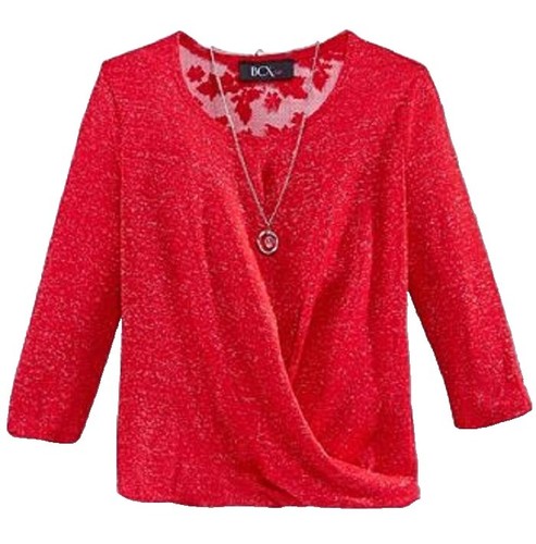 Lagenlook A Linie Oversize Zipfel Tunika mit Spitze 46,48,50
