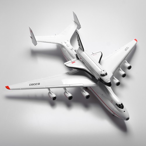 Super 1/200 Antonov An-225 Aircraft Strategic Transport Resin Plane Model Scene - Picture 8 of 12