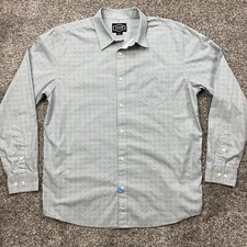 Gibson Men Shirt Large Western Long Sleeve Pearl Snap Geometric Retro cowbooy