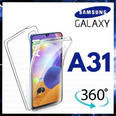 360 CLEAR CASE For SAMSUNG GALAXY A31 FRONT AND BACK