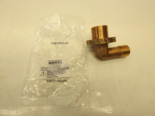 PROFLO PF18012 Rough Brass Fiberlock Shower Elbow - Picture 1 of 5