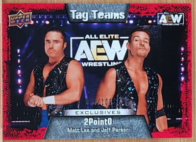 2022 UPPER DECK AEW 2POINT0 EXCLUSIVES #D/100