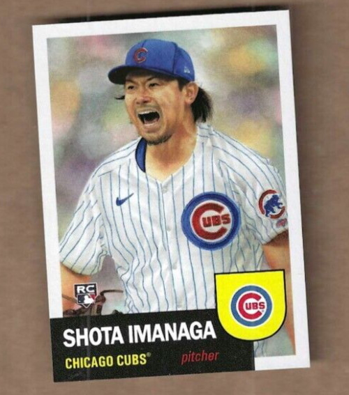 2024 Topps Now Shota Imanaga "The Living Set" Rookie Card #740
