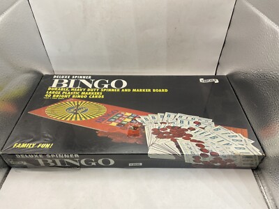 Rare Vintage Fairchild Deluxe Spinner Bingo Game New Sealed GA41