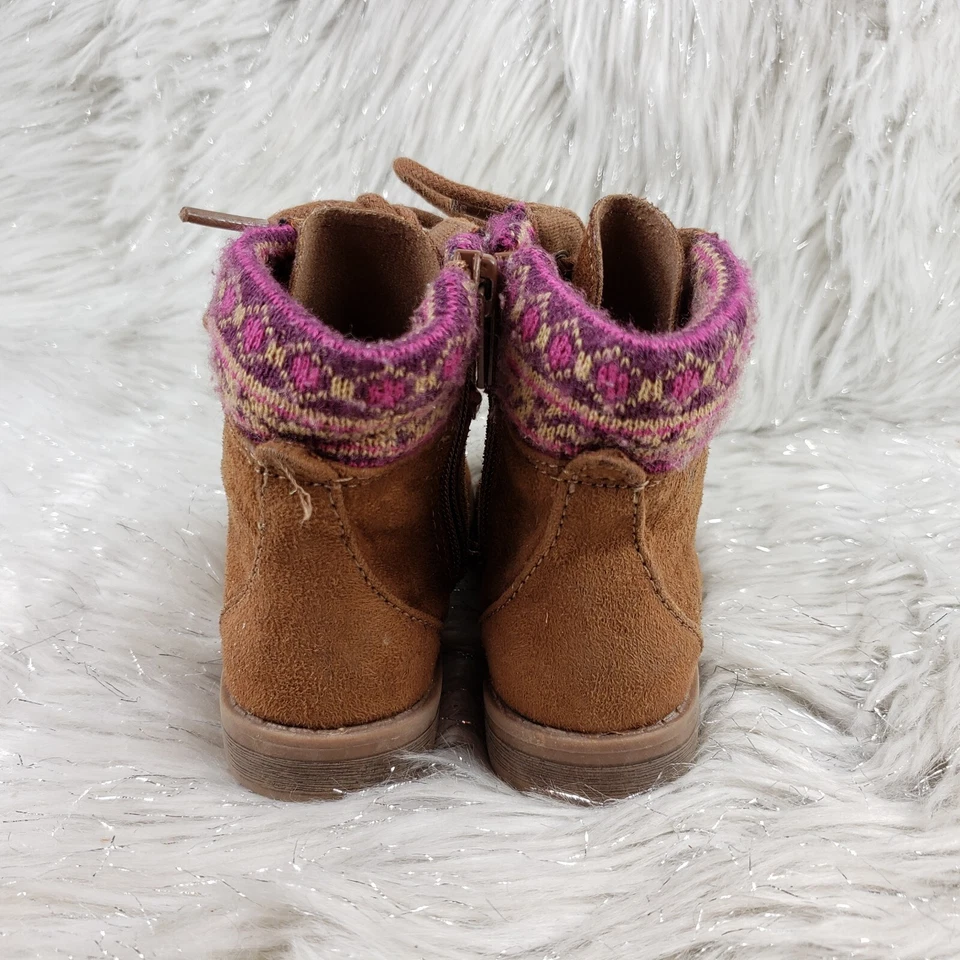 AMERICAN EAGLE коричневый повседневный ботинки ребенка ясельного возраста размер 7,5 - Изображение 4 из 4