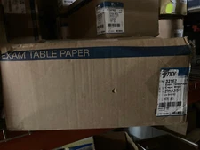 (12 Rolls) TIDI Products TIDI Choice Crepe Exam Table Paper 18 W x 125' 32162