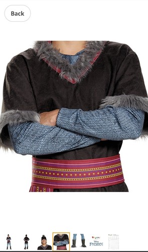 Frozen Kristoff Halloween Adult Costume By Disguise - Picture 4 of 7