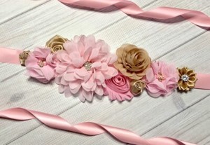 flower belt for baby shower