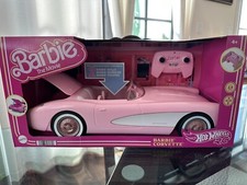 Mattel Hot Wheels Barbie the Movie RC Corvette Car - Pink HPW40 