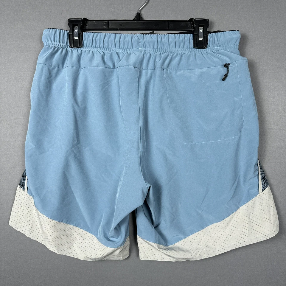 Pantalones Cortos Virus Origin V3 Grandes Rendimiento Provincial Azul Gris Entrenamiento Gimnasio Senderismo Foto 4 de 4