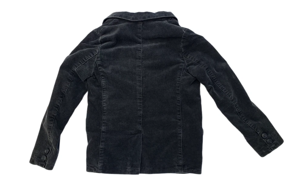 Chaqueta de pana gris IKKS para niños talla 4A 102 nueva con etiquetas nueva con etiqueta Foto 3 de 4