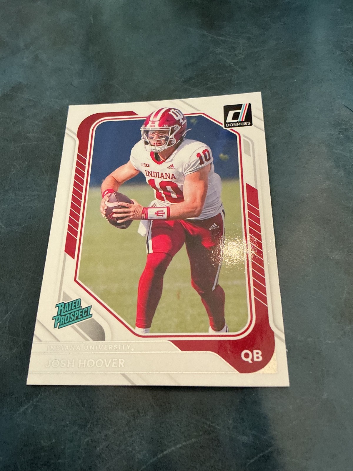 Josh Hoover (2026) Donruss Football - RATED PROSPECT - Indiana Hoosiers Card