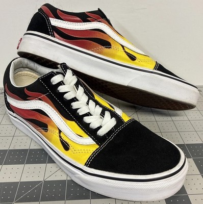 Vans Old Skool Flames US Men s size 7.0, Women s 8.5, UK 6.0, EUR 39.0 & CM 25.0