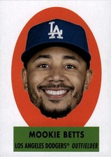 2021 Topps Archives 1963 Topps Peel-Off #69PO-3 Mookie Betts Dodgers