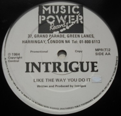Intrigue  - Let Sleeping Dogs Lie / Like The Way You Do It (12'', Promo)